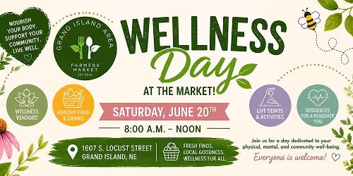 GI Area Farmers Market 1st Annual Wellness Day at the Market