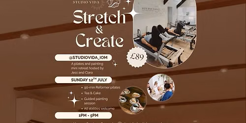 Stretch & Create: Pilate & Painting Retreat
