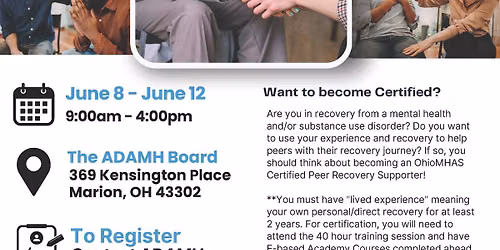 Peer Recovery Supporter Training