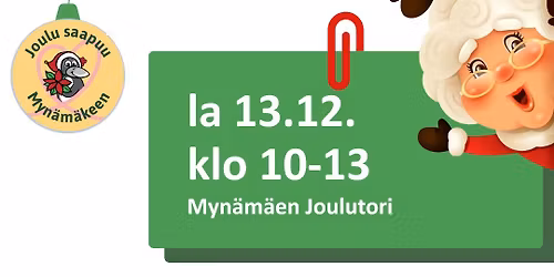 Joulutori lapsiperheille ja joulutunnelmaa kaipaaville