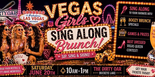 VEGAS themed Girls Sing Along Brunch 