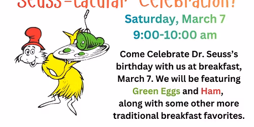 Seuss-tacular Breakfast Celebration