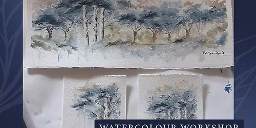 Watercolour Workshop with Sandra Openshaw: 08.11.2025