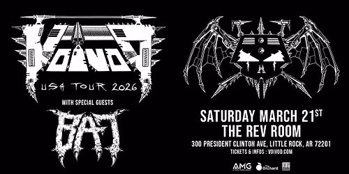 Voivod w\/ BAT and DEADBIRD at The Rev Room 