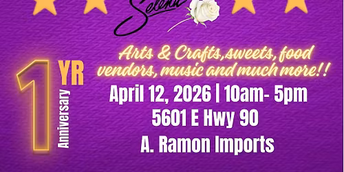 Selena Theme \/ Queen City Market 1 year Anniversary 