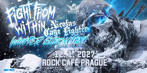 Fight From Within (USA), Nicolas Cage Fighter (AUS) | Rock Caf\u00e9 Prague