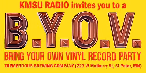 B.Y.O.V.: Bring Your Own Vinyl Night!
