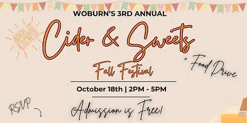3rd Annual Cider & Sweets Community Fall Celebration