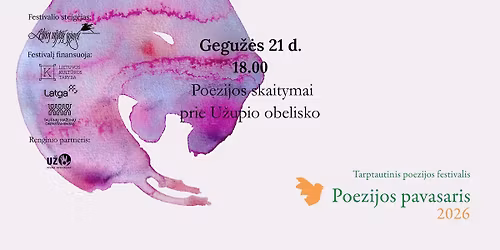 Poezijos skaitymai prie U\u017eupio obelisko