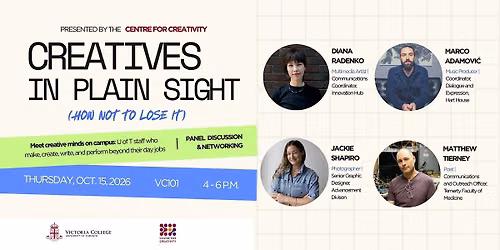 Creatives in Plain Sight (How to Not Lose it)
