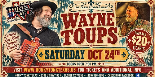 Wayne Toups - Live