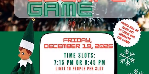 SFDC \u2013 Escape Game \u2013 Mixed Up Christmas 2025