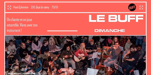 LE BUFF #Paris au Point Eph\u00e9m\u00e8re, avec St\u00e9phane & Pierre