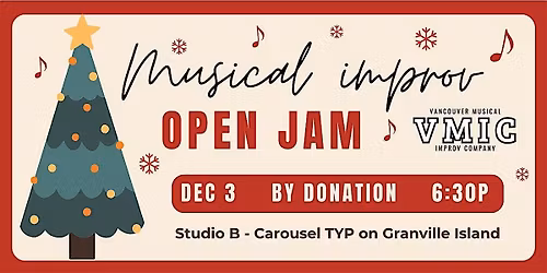 Holiday Musical Improv Jam