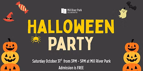 Halloween Party, Trunk & Treat & Candy Trail at Mill River Park