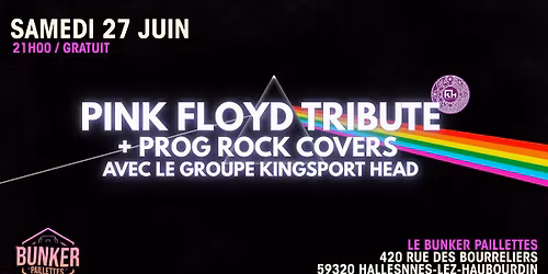 \ud83c\udfb8 PINK FLOYD TRIBUTE + PROG ROCK COVERS \ud83c\udfb8 KINGSPORT HEAD (LIVE) \ud83c\udfb8 GRATUIT