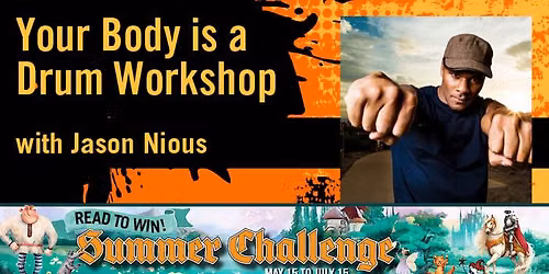Your Body is a Drum Workshop with Jason Nious