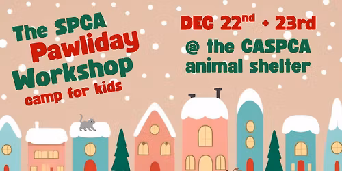 SPCA Pawliday Workshop