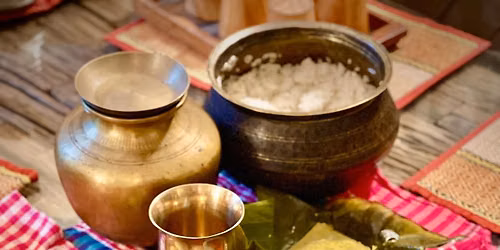 Durga Pujo themed Bengali Home Lunch Table, Kolkata