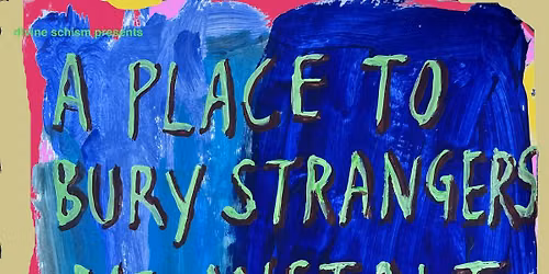 Divine Schism: A Place to Bury Strangers + Die Anstalt + Everything Else