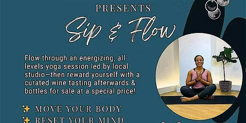 Sip N Flow: Wine Yoga