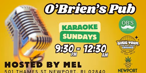 Karaoke Sundays @ O'Brien's (Newport)