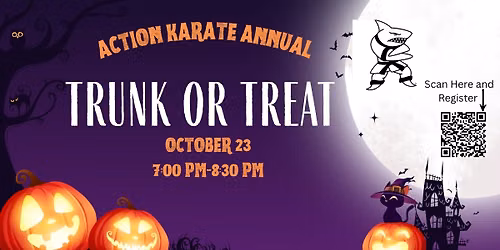 Action Karate Annual Trunk or Treat 