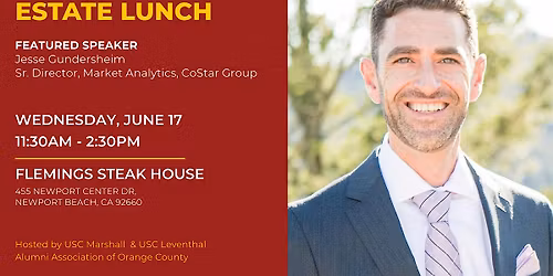 USC MLAA-OC: Commercial Real Estate Lunch with Jesse Gundersheim