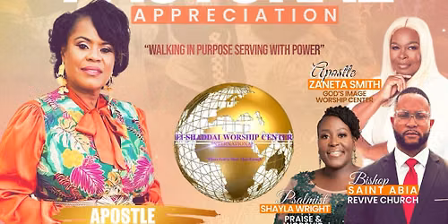 Apostle Tonya James 13th Pastoral Appreciation