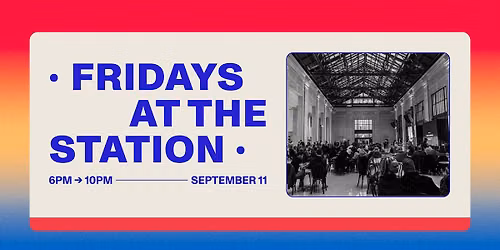 Fridays at The Station: Detroit Month of Design Takeover