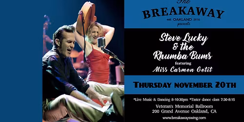 Live Band Night with Steve Lucky & the Rhumba Bums