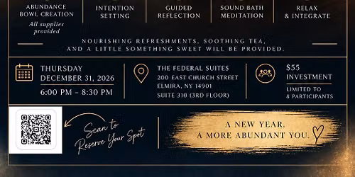 \u2728 NEW YEAR\u2019S EVE ABUNDANCE BOWL + SOUND BATH PARTY \u2728