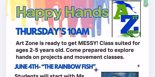 Happy Hands \u201cThe Rainbow Fish\u201d