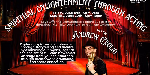Spiritual Enlightenment Through Acting with Andrew Ceglio