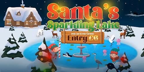 Santa's Sparkling Lake