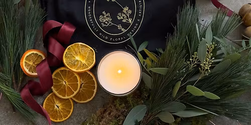 Luxury Festive Wreath Making with Zoe Bailey Flowers 