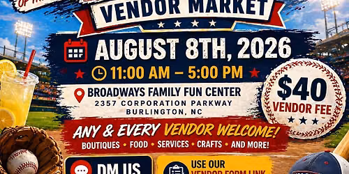 SUMMER SLAM VENDOR MARKET
