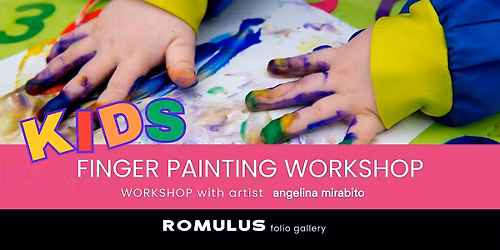 Kids Finger Painting Workshop