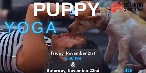 Puppy Yoga