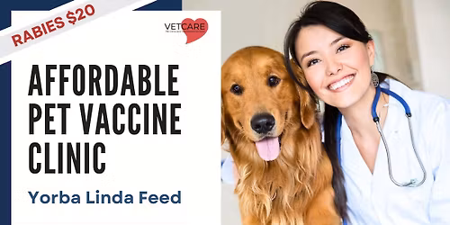 Affordable Pet Vaccine Clinic - Yorba Linda Feed