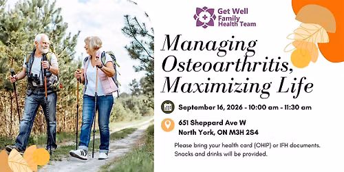 Osteoarthritis & Joint Health Workshop