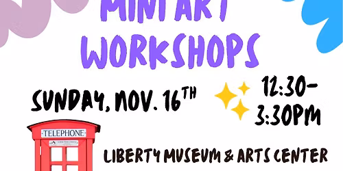 Mini art workshops