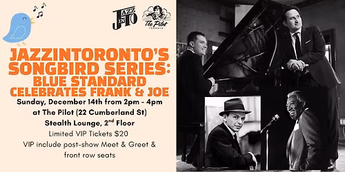 JazzInToronto's Songbird Series: Blue Standard Celebrates Frank Sinatra