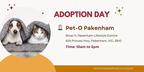 Adoption Day- PetO Pakenham