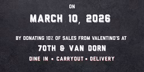 Dine Out for Dimensions at Valentino's!