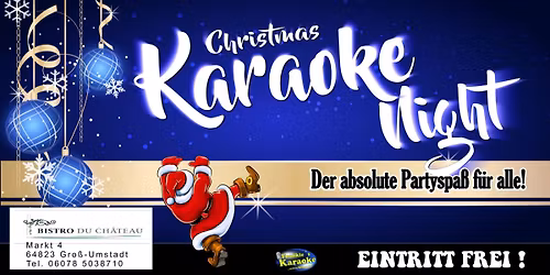 Christmas-Karaoke-Night im Bisto "Du Ch\u00e2teau\/Gto\u00df-Umstadt