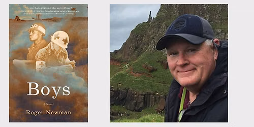 Author Roger Newman "Boys" at Copperfish Books