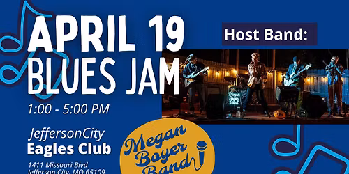 MO Blues | April Blues Jam | Megan Boyer Band