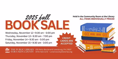 Fall Book Sale 2025