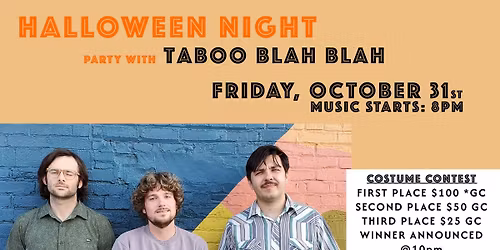HALLOWEEN NIGHT with TABOO BLAH BLAH
